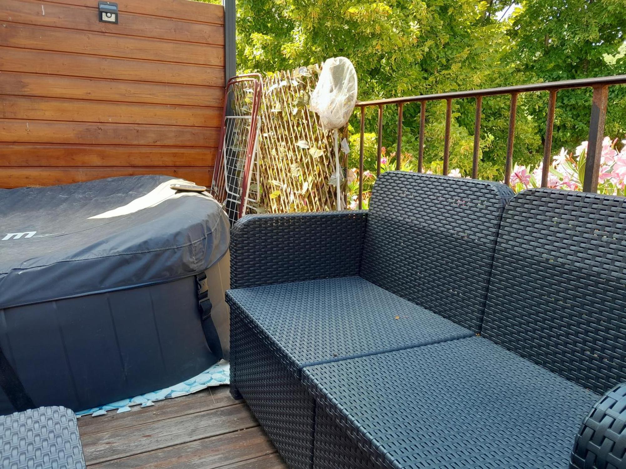 La Terrasse Aux Hirondelles Maison 80M2 2 Chambres 2 Salles De Bains لاغورس المظهر الخارجي الصورة